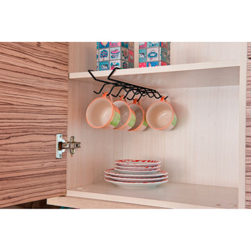 Porta tazas gabinete Organizare - negro mate