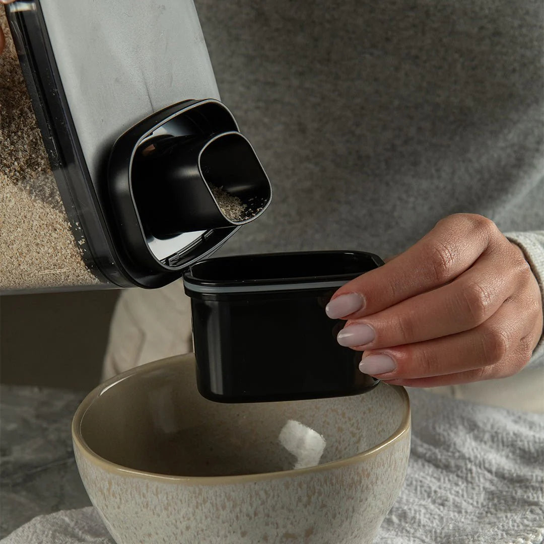 Pote Hermético con Medidor 1.5L Drop – Conserva Alimentos, Ideal para Cocina Organizada