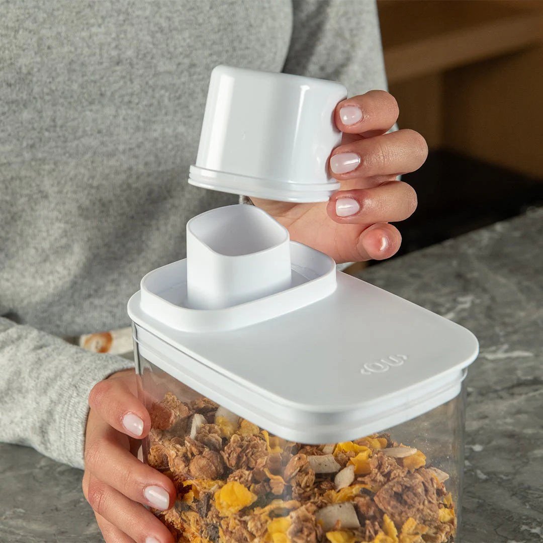 Pote Hermético con Medidor 2.3L Drop – Conserva Alimentos, Ideal para Cocina Organizada