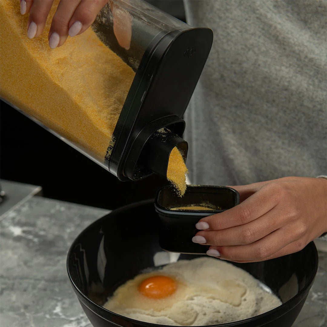Pote Hermético con Medidor 2.3L Drop – Conserva Alimentos, Ideal para Cocina Organizada