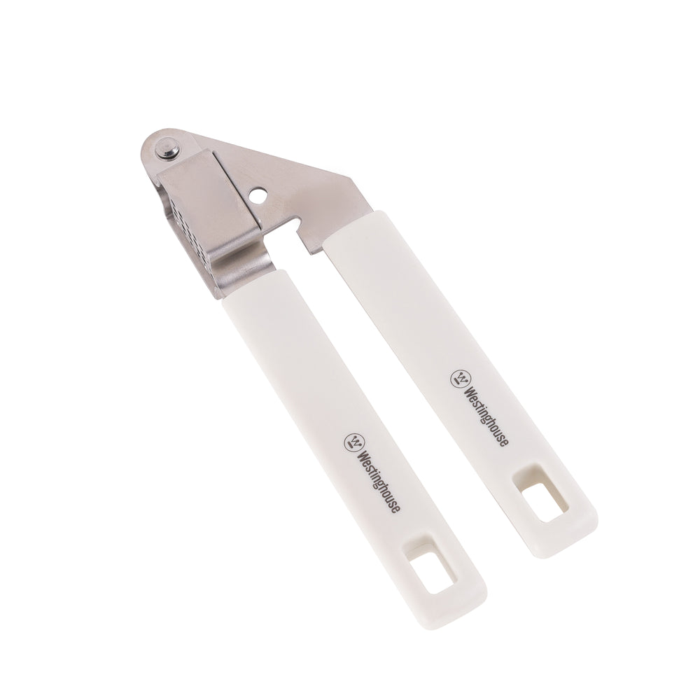 Prensador ajos acero inoxidable blanco - Práctico, Rápido y Sin Esfuerzo