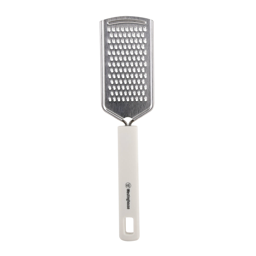 Rallador acero inoxidable blanco - Corte Fino y Mango Ergonómico