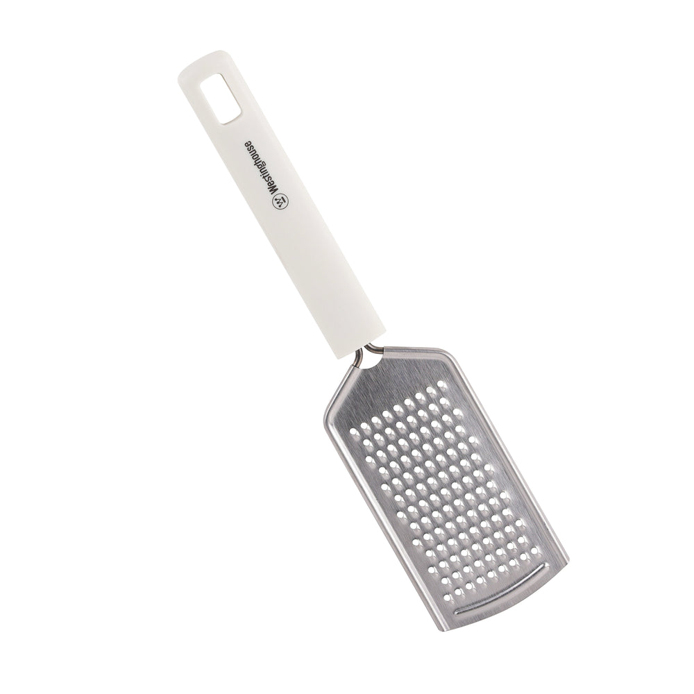 Rallador acero inoxidable blanco - Corte Fino y Mango Ergonómico