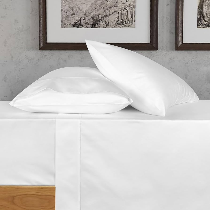 Sábanas Signature Collection (100% Algodón, 600 Hilos) - Blanco