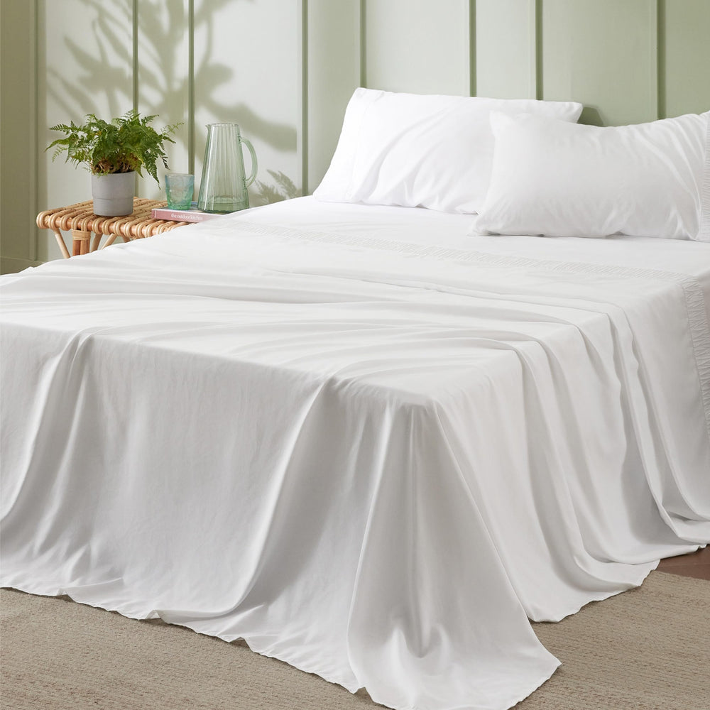 Sábanas Signature Collection (100% Algodón, 600 Hilos) - Blanco