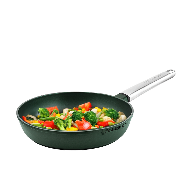 Sartén 24 cm antiadherente Performance QuanTanium verde
