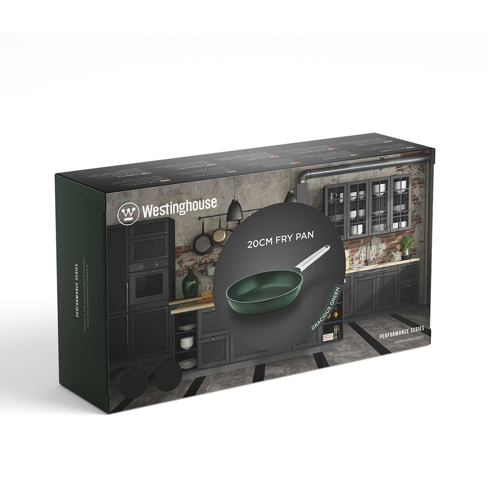 Sarten 20cm antiadherente Performance QuanTanium verde