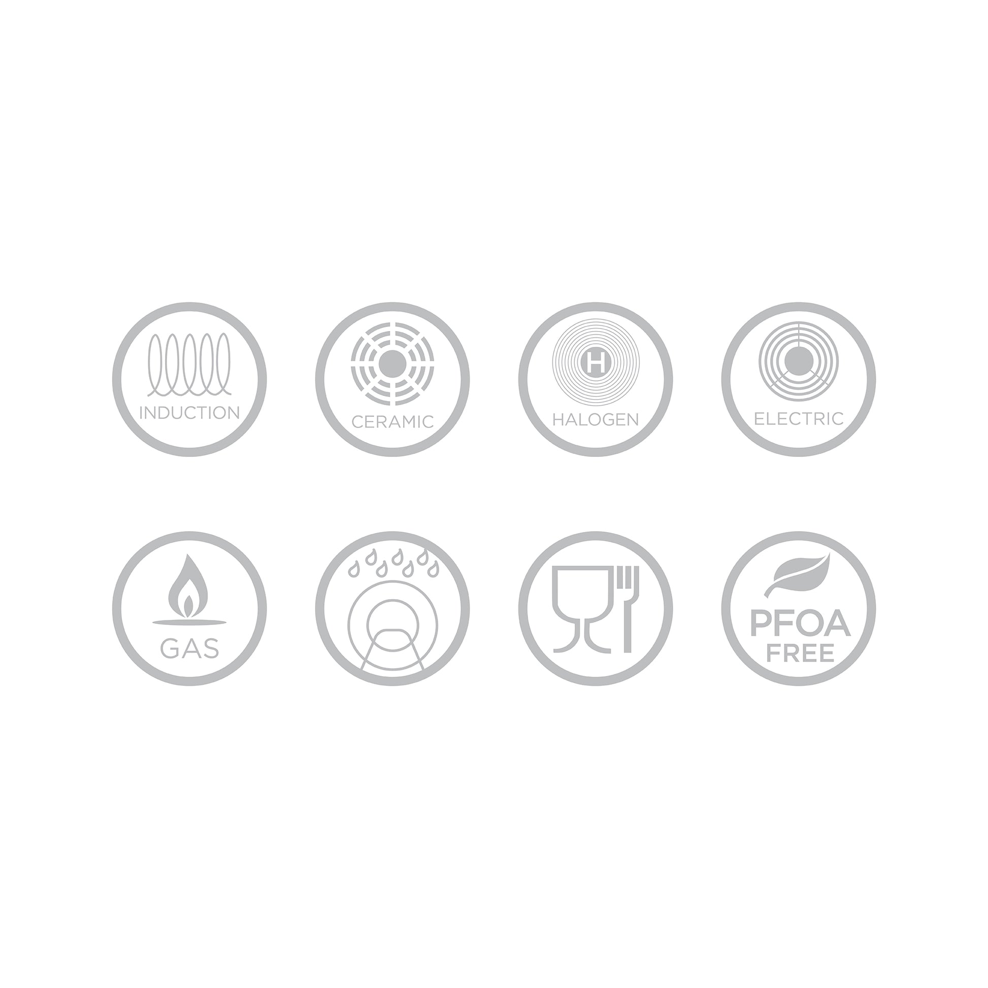 Sartén Antiadherente Black Marble 28cm con Espatula magnética – Inducción y Mango Cool-Touch