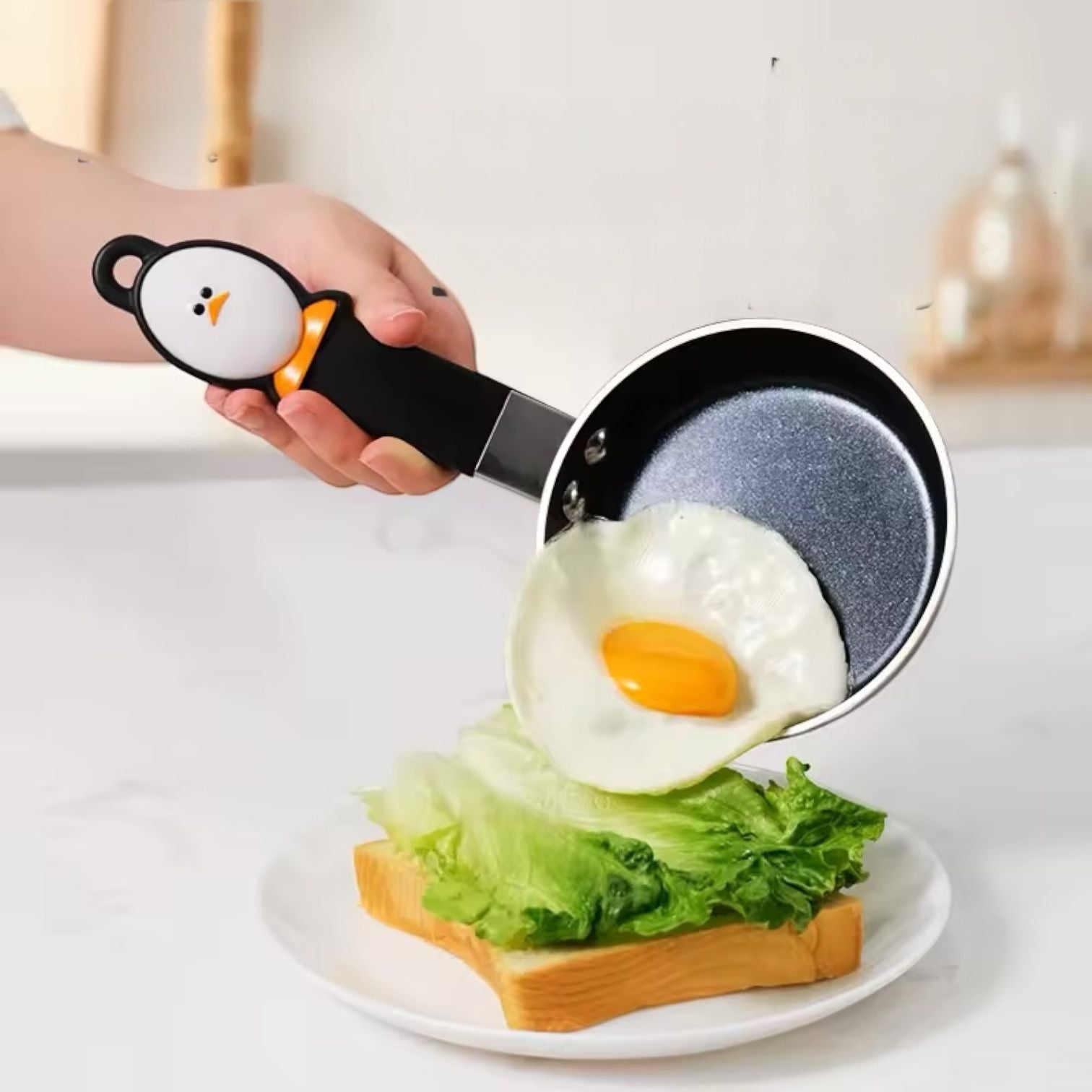 Sárten huevo cerámica eggy