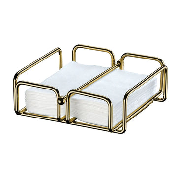 Servilletero Attuale large horizontal dorado