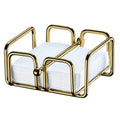 Servilletero Attuale small horizontal dorado
