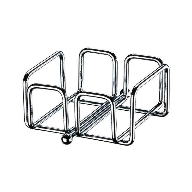 Servilletero Attuale small horizontal plateado