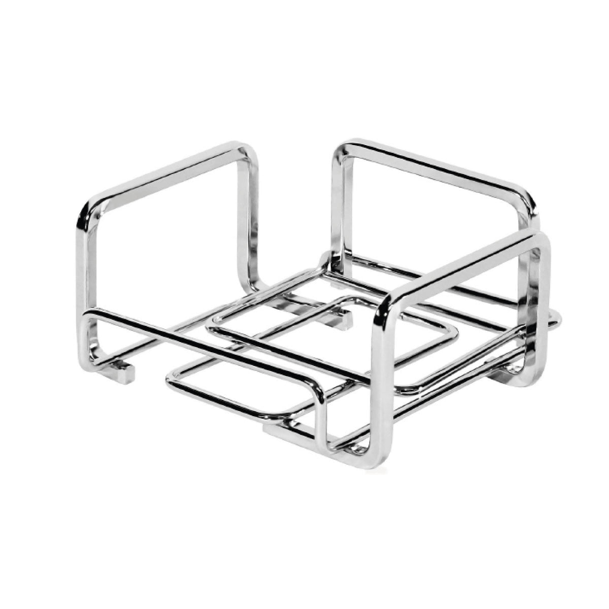 Servilletero Quadrata small plateado