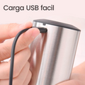 Set Eléctrico Premium de Vino USB acero Inoxidable 4 en 1: Sacacorcho, Decantador, Cortador y Tapón al Vacío