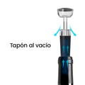 Set Eléctrico Premium de Vino USB acero Inoxidable 4 en 1: Sacacorcho, Decantador, Cortador y Tapón al Vacío