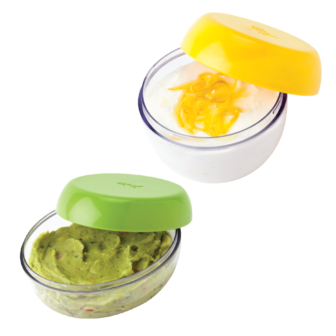 Set contenedor palta y limon Fresh flip