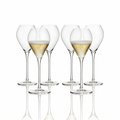 Set de 6 Copas Tulip Espumante Reserva Cristal Hechas a Mano 350ml