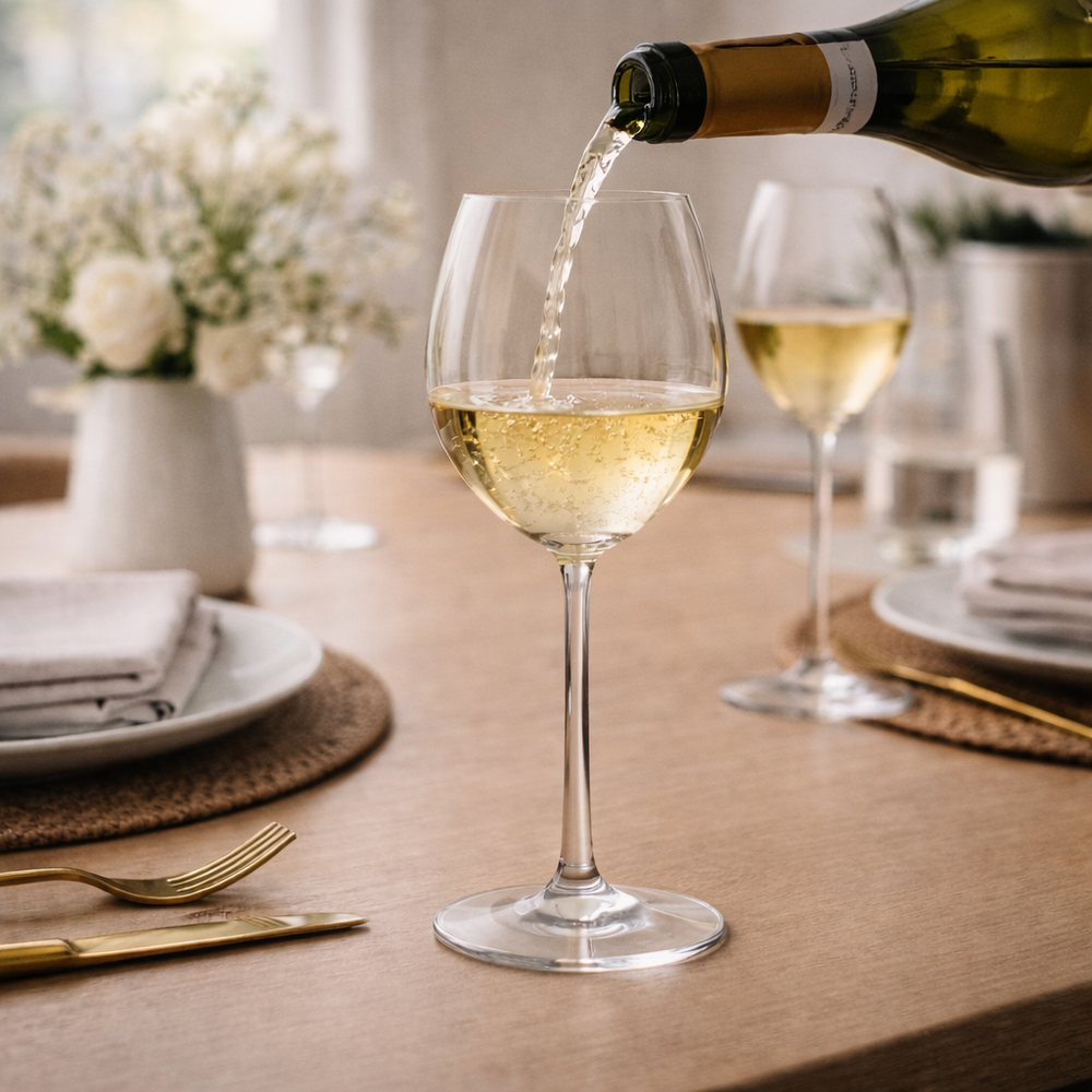 Set de 6 Copas Vino Blanco Reserva Cristal Premium 480ml