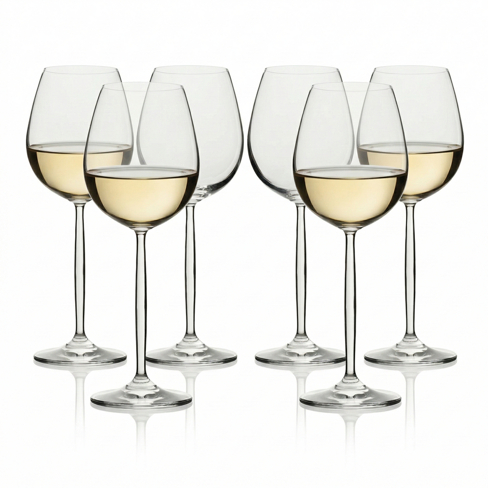 Set de 6 Copas Vino Blanco Reserva Cristal Premium 480ml