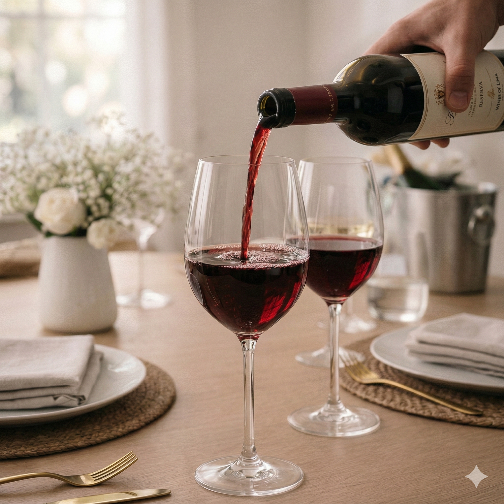 Set de 6 Copas Vino Tinto Reserva Cristal Premium 780ml