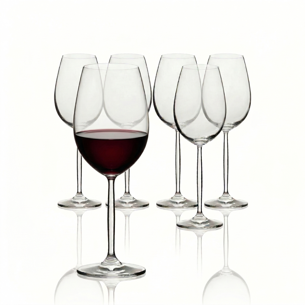 Set de 6 Copas Vino Tinto Reserva Cristal Premium 780ml