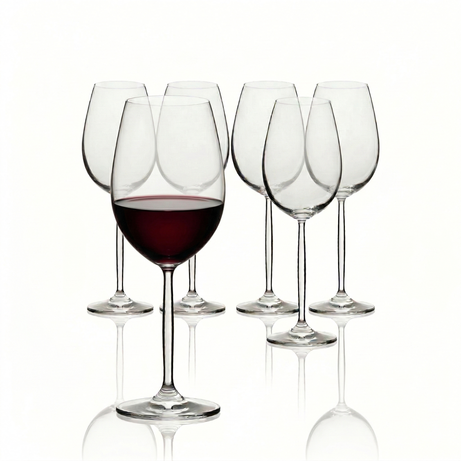 Set de 6 Copas Vino Tinto Reserva Cristal Premium 780ml