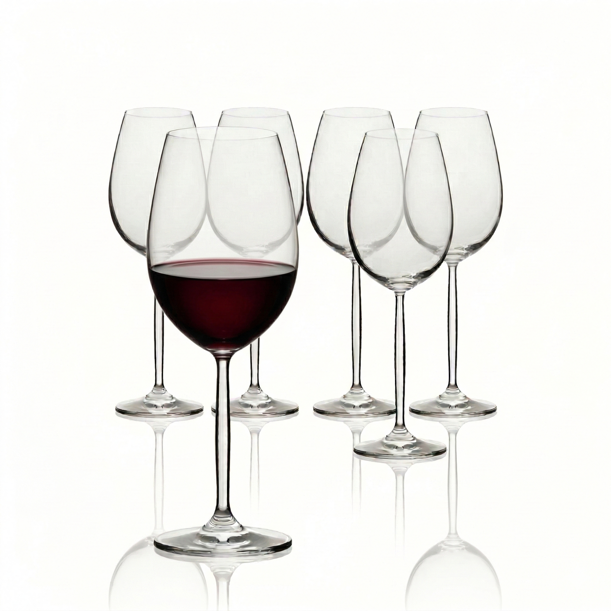 Set de 6 Copas Vino Tinto Reserva Cristal Premium 780ml