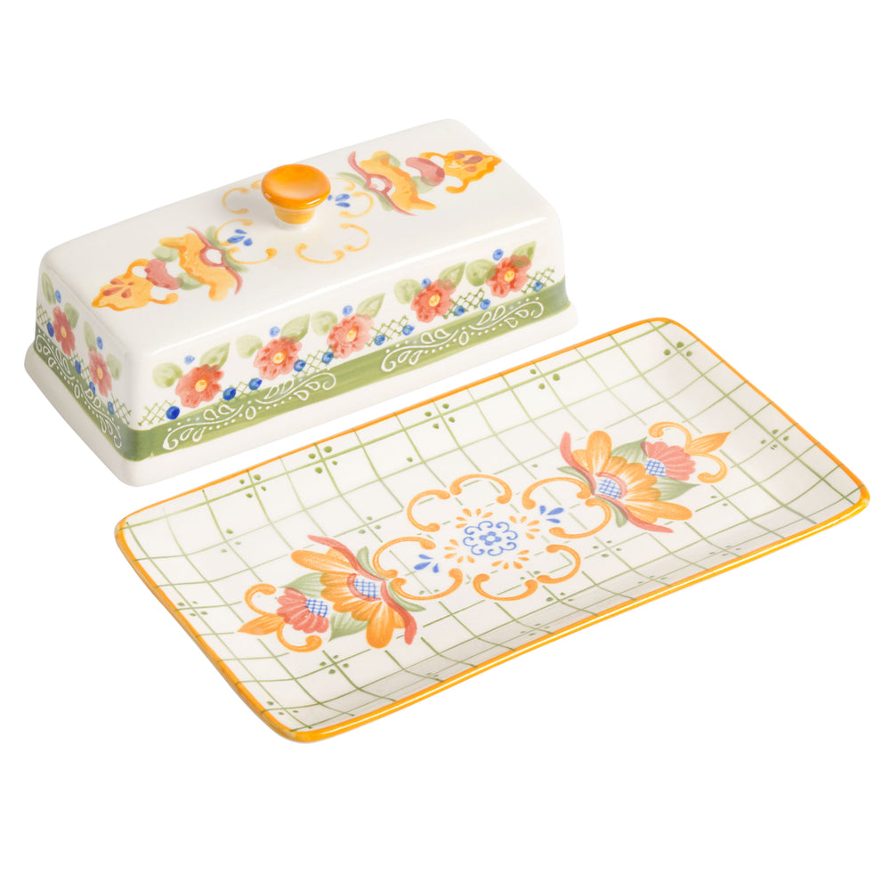 Set de Accesorios de Gres 4 Piezas Tierra – Pintado a Mano y Artístico
