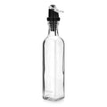 Set de Botellas para Aceite y Vinagre 2x250 ml – Vidrio Antigoteo con Dispensador Hermético