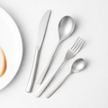 Set de Cubiertos 16 Piezas de Acero Inoxidable 18/10 Plateado Mate