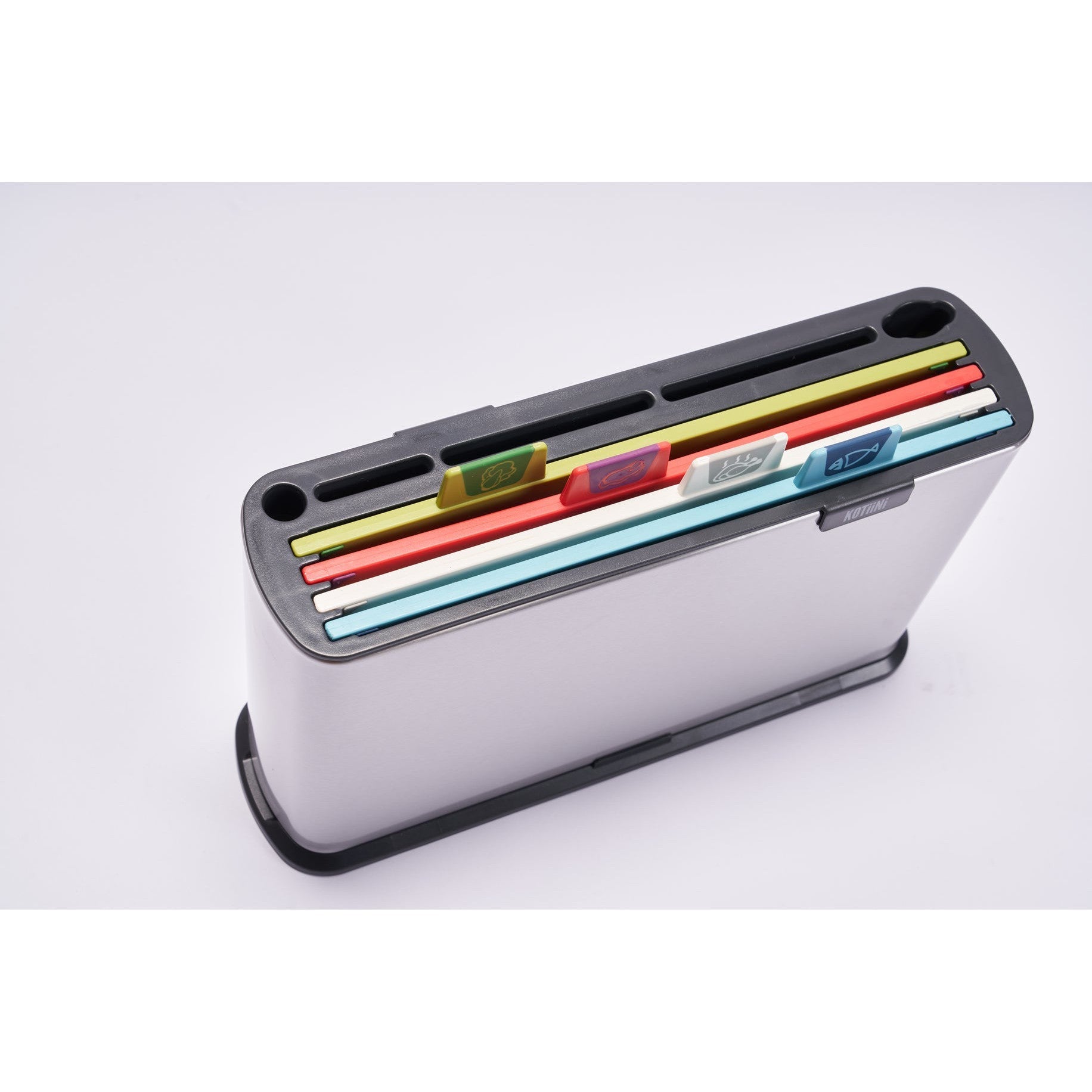 Set tablas de picar y porta cuchillos Index Plus – Organización Higiénica y Moderna - Colección Kala