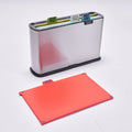 Set tablas de picar y porta cuchillos Index Plus – Organización Higiénica y Moderna - Colección Kala