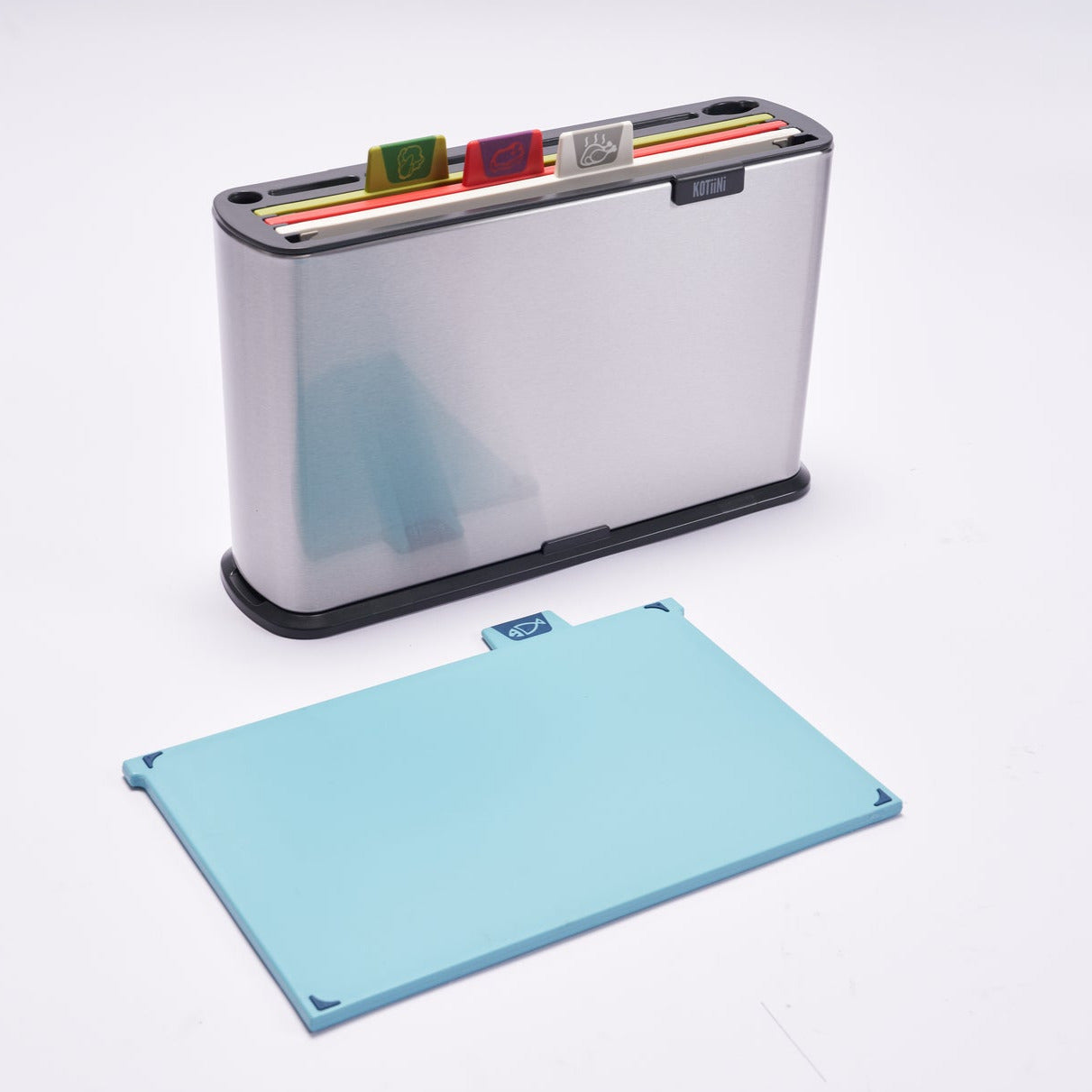 Set tablas de picar y porta cuchillos Index Plus – Organización Higiénica y Moderna - Colección Kala