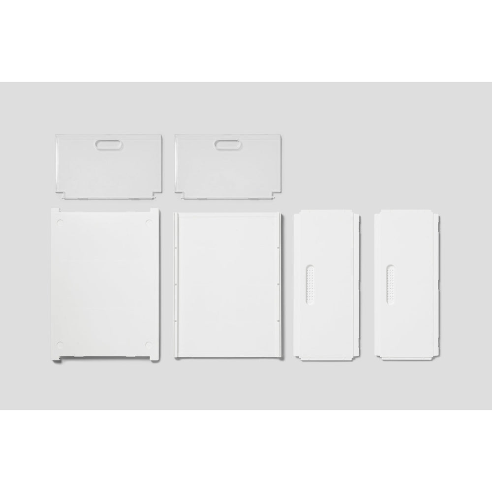 Set x 2 cajas organizadoras zapatos System blanco