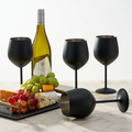 Set x 2 copas acero inoxidable negro mate 500ml - Irrompibles