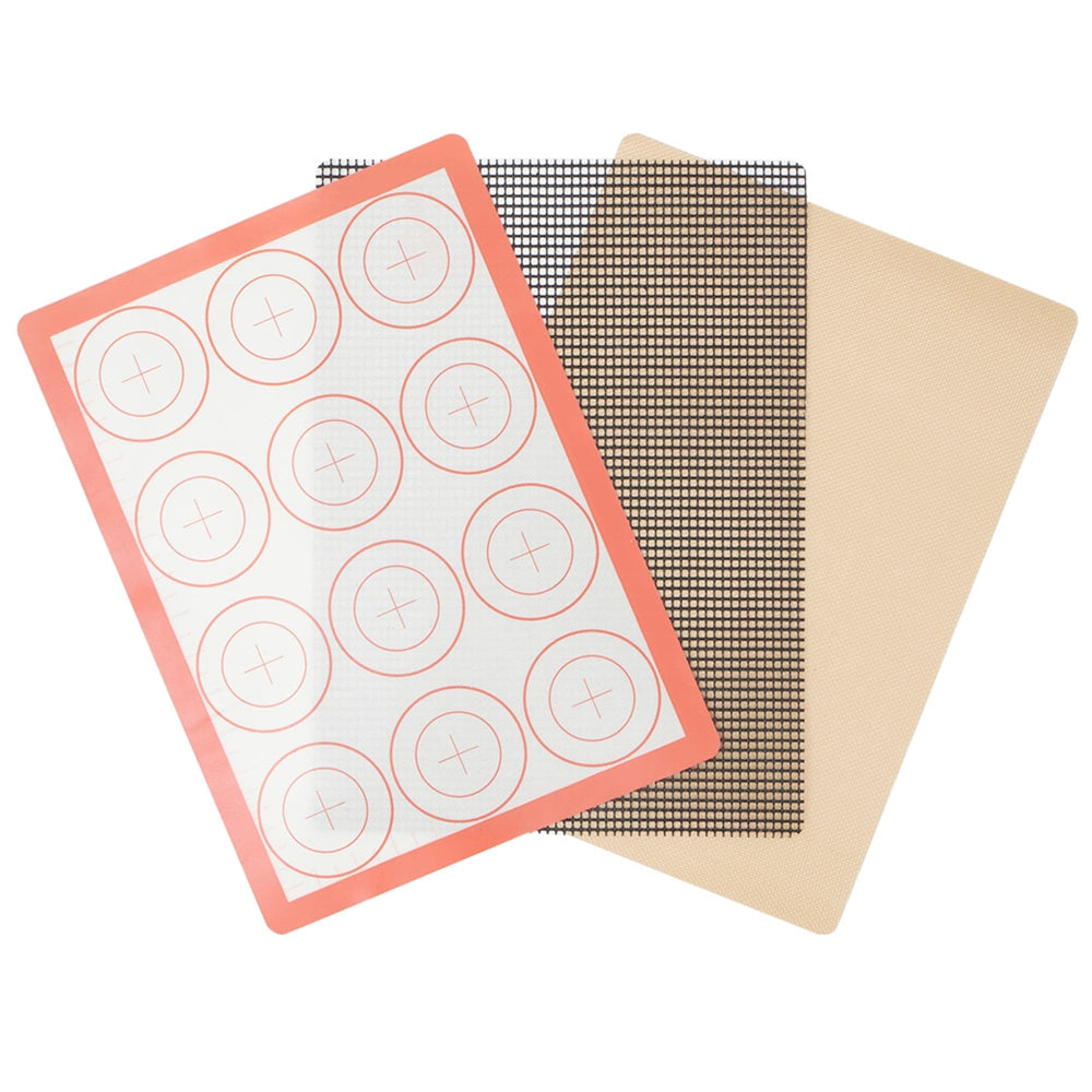 Set x 3 tapete silicona horno Home Basics