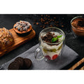 Set x 4 Tazas de Vidrio Doble Pared Verona 270ml – Para Café, Té, Postres y Más