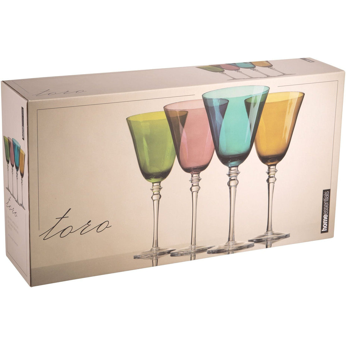 Set x 4 copas vino Toro 384ml