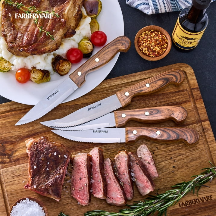 Set x 4 cuchillos carne Jumbo