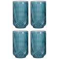 Set x 4 vasos Apollo azul 503ml