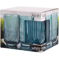 Set x 4 vasos Apollo azul 503ml