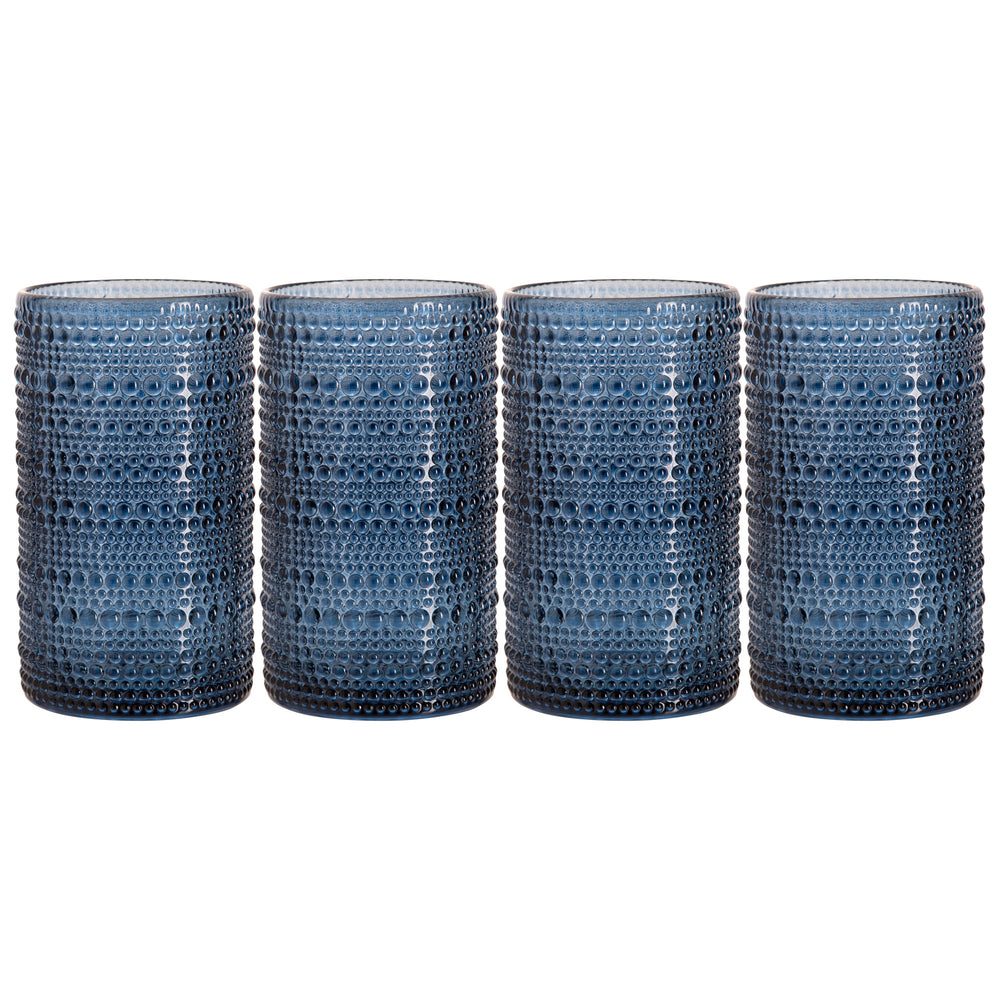 Set x 4 vasos Halo cobalto 443 ml