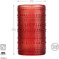 Set x 4 vasos Halo rojo 443ml