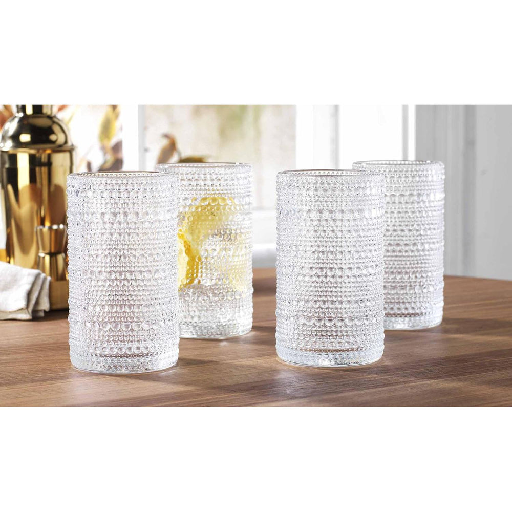 Set x 4 vasos Halo transparente 443ml