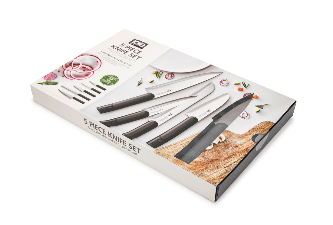 Set x 5 cuchillos cocina Joie