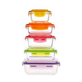 Set x 5 tapers colores vidrio borosilicato