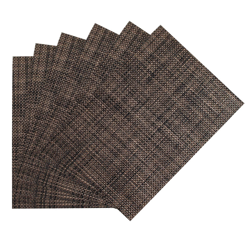 Set x 6 individuales Longport de vynil tobacco