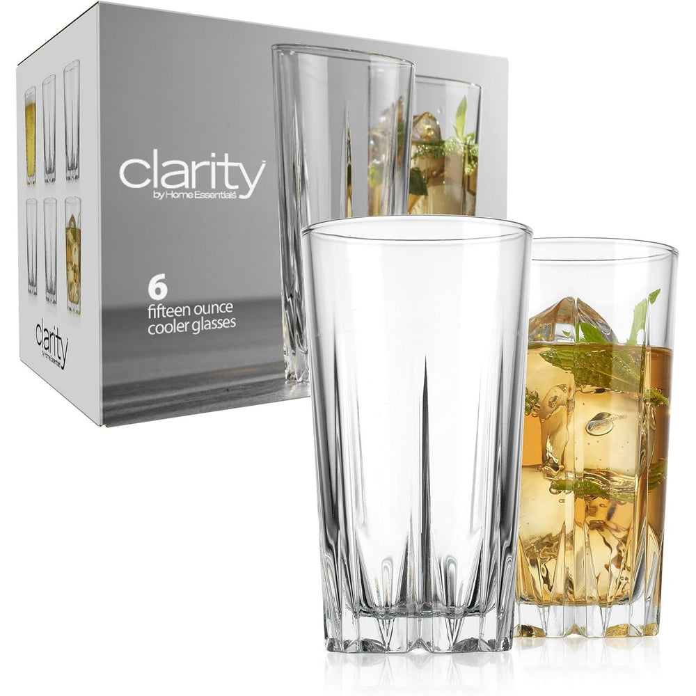 Set x 6 vasos Clarity Diamante 443 ml