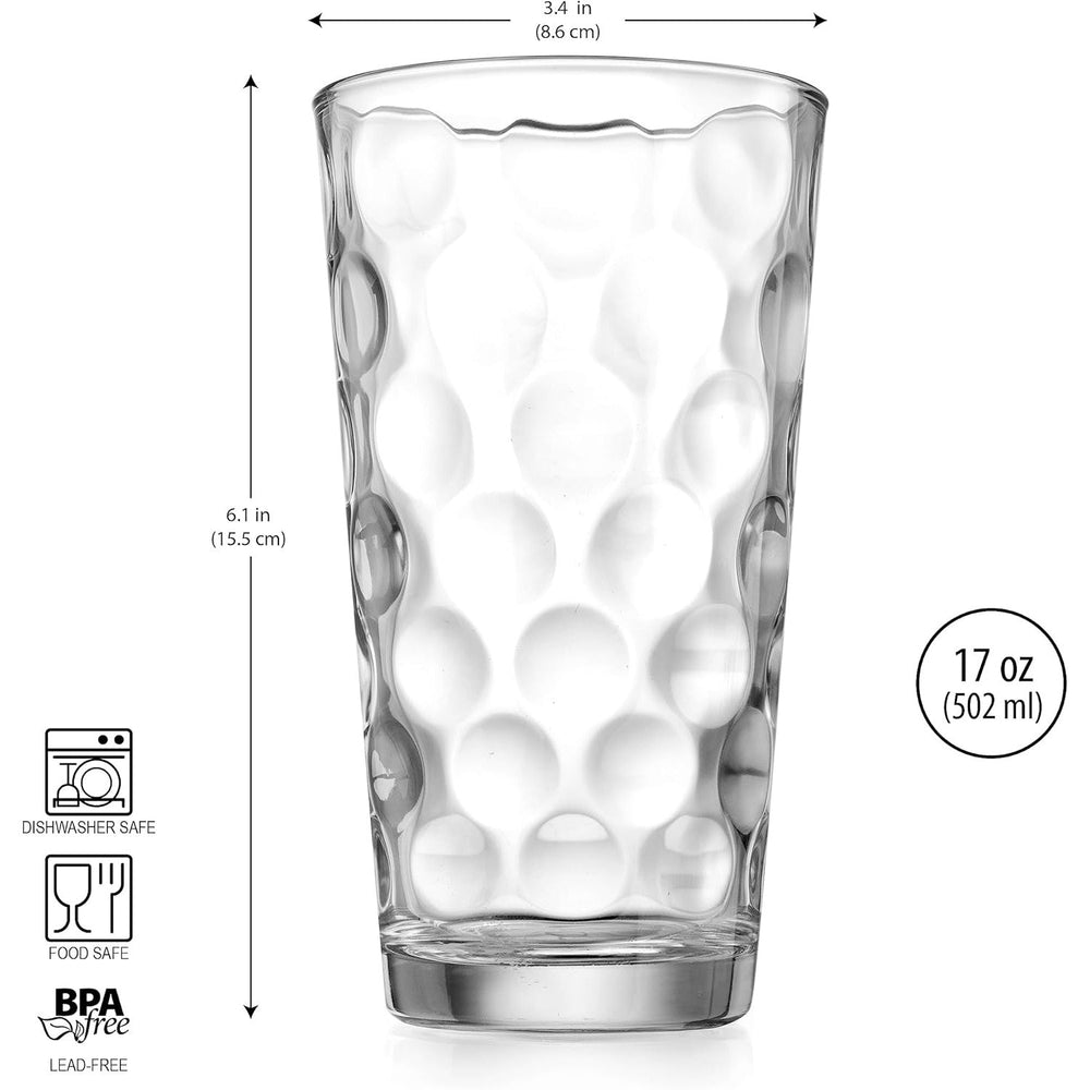 Set x 6 vasos Clarity Eclipse 503ml