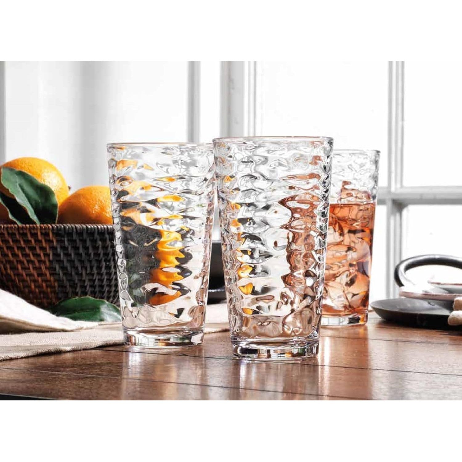 Set x 6 vasos Clarity Origami 503ml